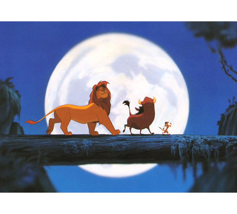 Hakuna Matata, 35" H x 48" W