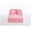Chaise longue surdimensionnée pour l'intérieur, canapé rembourré en velours côtelé avec coussins, canapé en nuage moelleux et confortable, canapé-lit simple pour le salon, la chambre à coucher-133285968