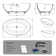 Freestanding Bathtubs Solid Surface Stone Soaking Tubs With Drain