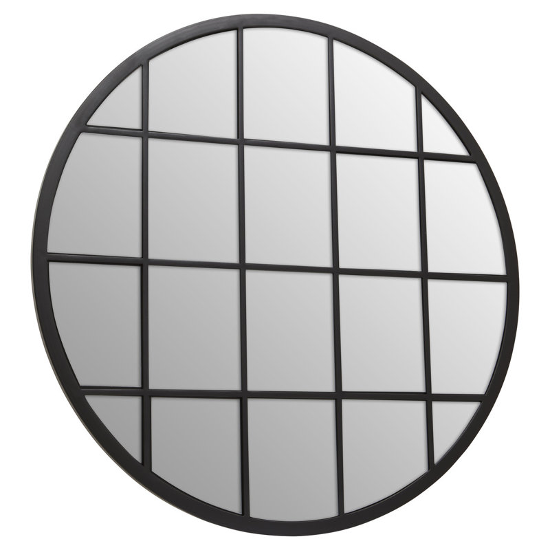 Jermeshia Metal Flat Wall Mirror