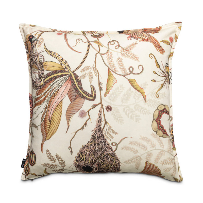 Thanda Nests Pillow - Linen, Plum