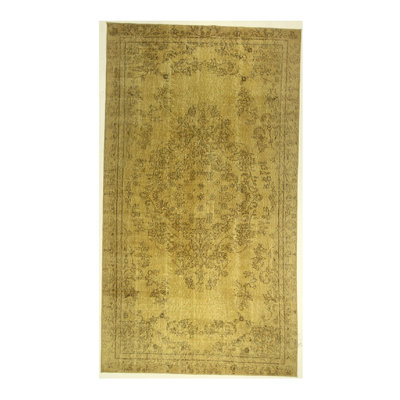 Handmade Cotton and Wool Oriental Area Rug