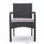 Fauteuil club d'extérieur en rotin d'osier-199886674