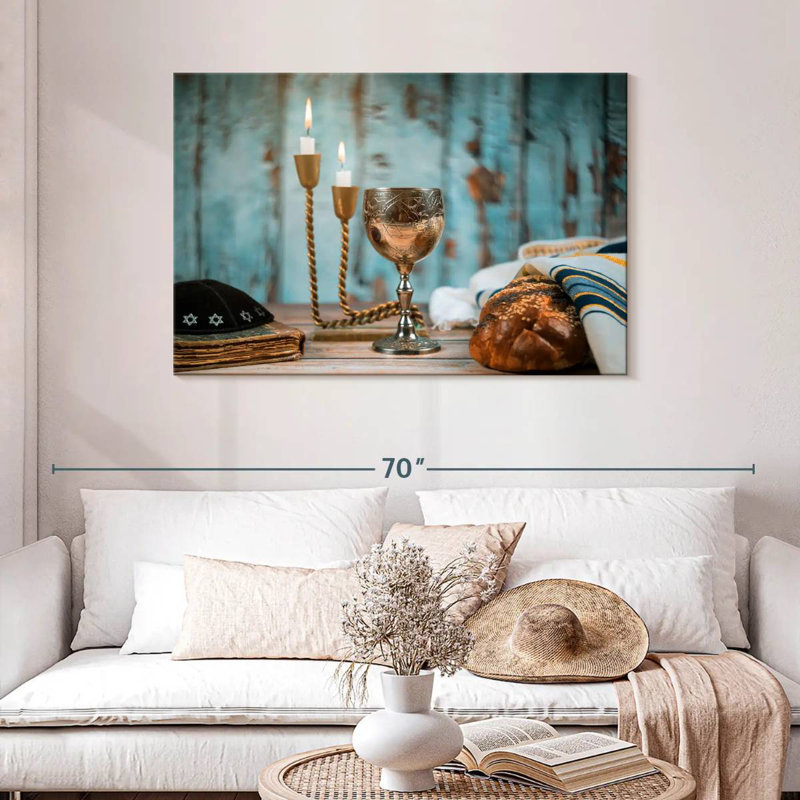 Adella Judaism, 30" H x 45" W