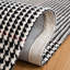 Funkley Houndstooth Hand Woven Wool and Cotton Area Rug-1214995807