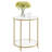 Doynton Glass Top End Table