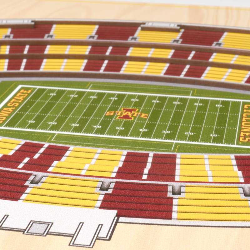 Handmade Wall Decor, Iowa State Cyclones