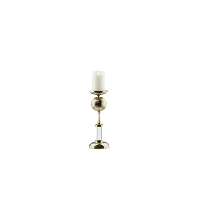 18'' H Metal Tabletop Hurricane