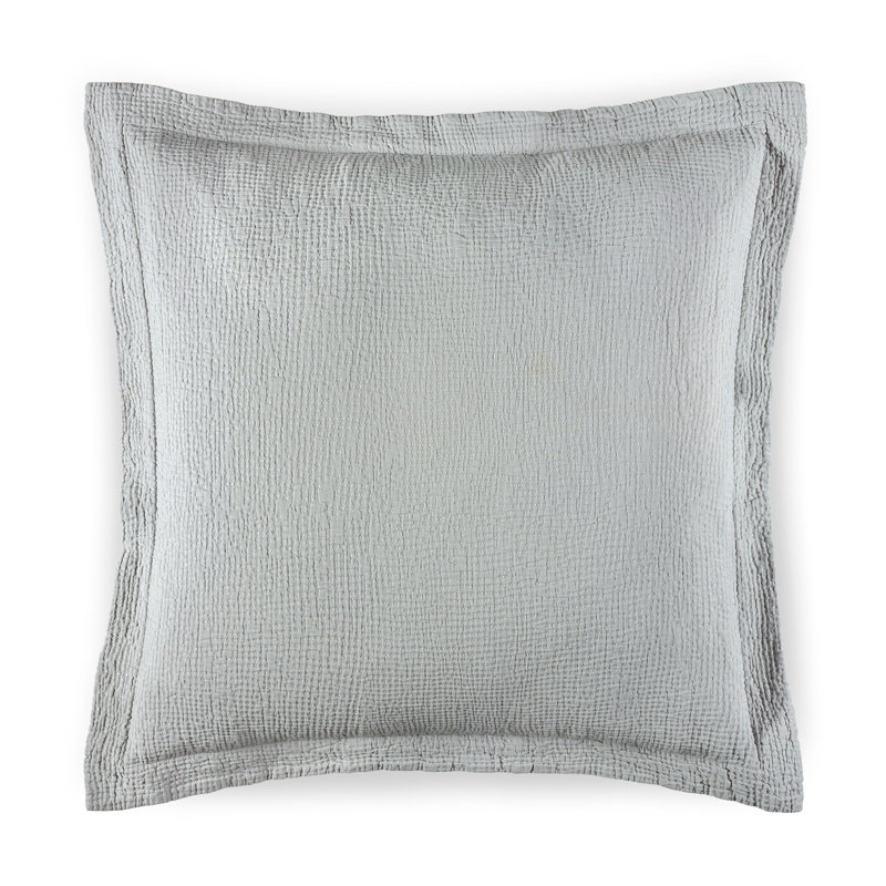 Euro Sham Areia, Cool Gray, Queen Sham