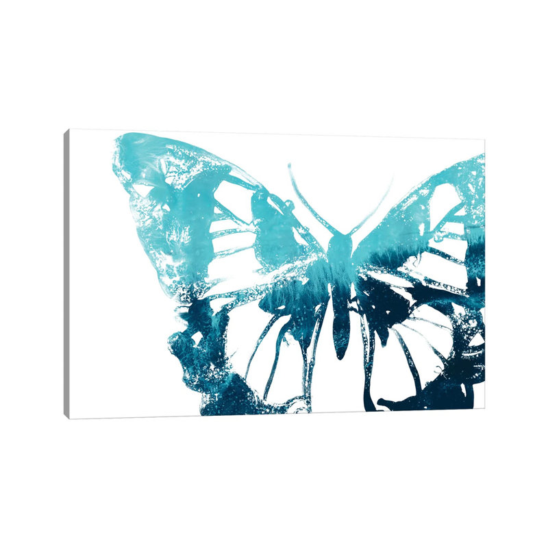 Butterfly Imprint I by June Erica Vess - Wrapped Canvas Gallery-Wrapped Canvas Giclée, 101.6 cm H x 66.04 cm W