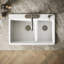 Riverby 33 In. Top-Mount Double-Bowl Kitchen Sink-1017940971-1017940972-1035019176