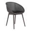 Ensemble de 2 chaises longues modernes - Plastique PP résistant aux intempéries intérieur / extérieur avec table pliante multifonctionnelle intérieure / extérieure moderne - Plateau de table en PP avec pieds en métal