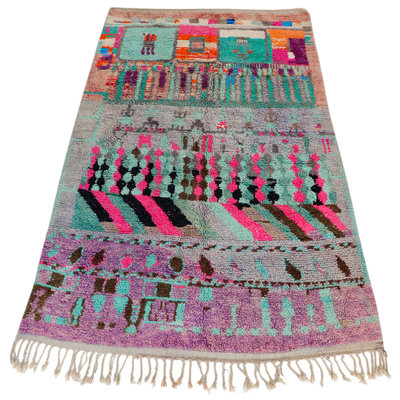 Wool Geometric Indoor Rug