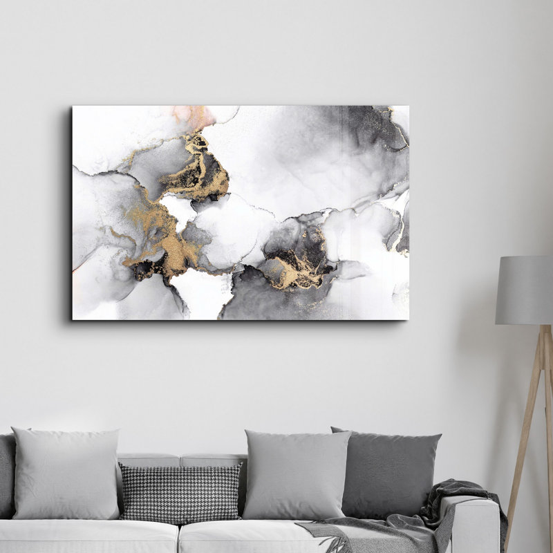 Peinture décorative en verre trempé