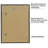 Americanflat Picture Frame - Thin Border Poster Frame with Plexiglass for Wall Display-101254798-101254837