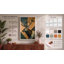 Geometric Deer Head Modern - Wrapped Canvas-824883130-824883009