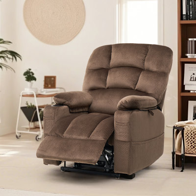 Power Lift Recliner Chair for Elderly Heat and Massage Electric Recliner Large