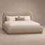 Karino Heirloom Quality Bed in Buttery Soft 100% Top Grain Leather, Made to Order-1712596433