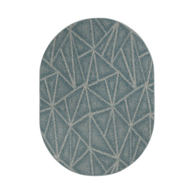 Tapis bleu Dicarlo