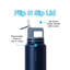 Bouteille d'eau en acier inoxydable à triple paroi Grosche (18/8)-99209709-99209710