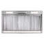 Hotte de cuisine Akron 36 pouces, insert en acier inoxydable 600 CFM avec contrôle de vitesse 4, lumières DEL et veilleuse, filtres à chicane pour lave-vaisselle