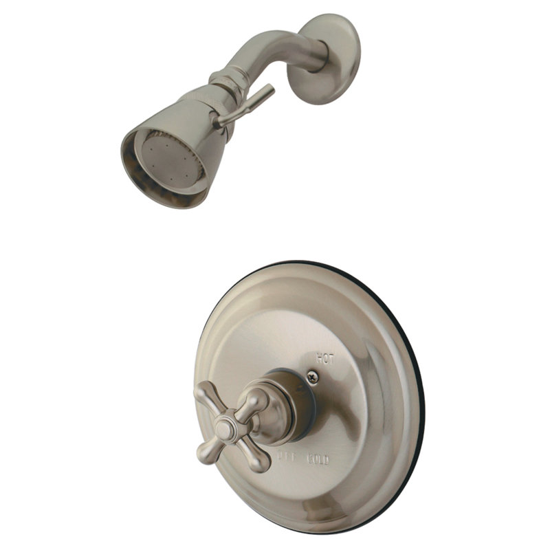 Robinet de douche à pression équilibrée Kingston, Nickel brossé