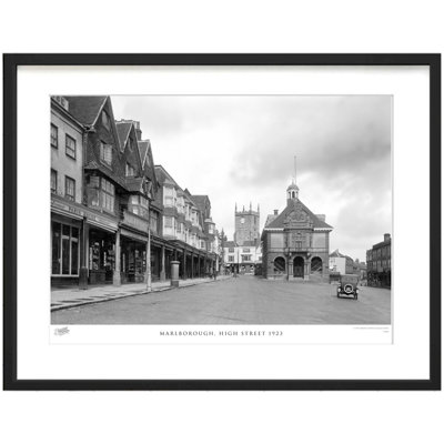 Marlborough, High Street 1923 - Single Picture Frame Print
