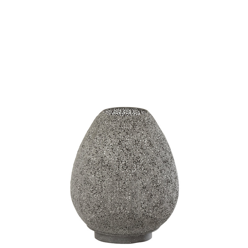 H Wall Tabletop Tealight Holder with Candle Included, 44cm H x 37cm W x 37cm D