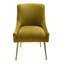 Chaise d'appoint en velours Surles-1921936752