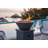 Portland 27" Round Concrete Fire Bowl With Propane Tank Cover Stand-110782574-110782576