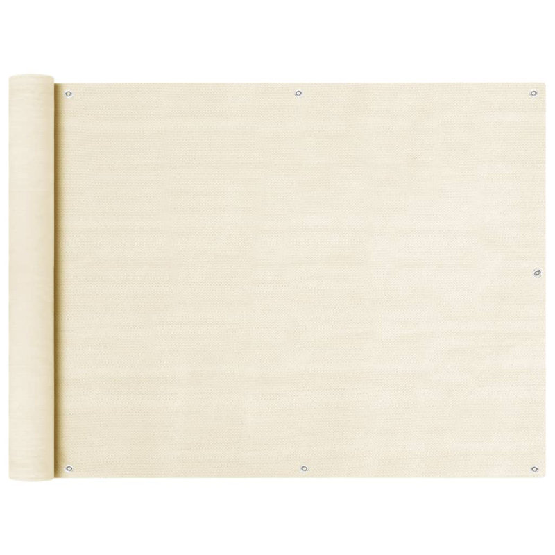 Brinklee Balcony Screen Cream 90X600 Cm HDPE
