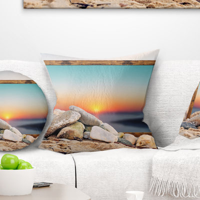 Housse et insert de coussin carré encadré