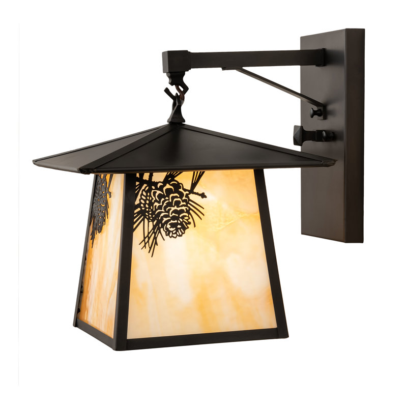 Rustic Lodge 1 - Light Armed Sconce
