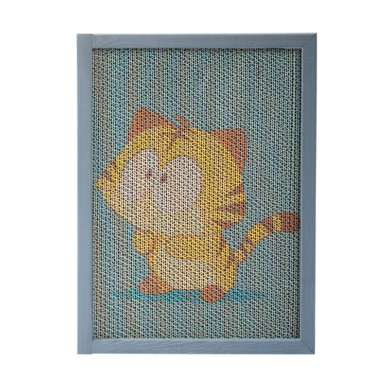 Replaceable Cute Pattern Cat Scratching Board, Durable Cat Wall Furniture, Wall Scratching Board, Cat Scratching Post, Sofa Protector
