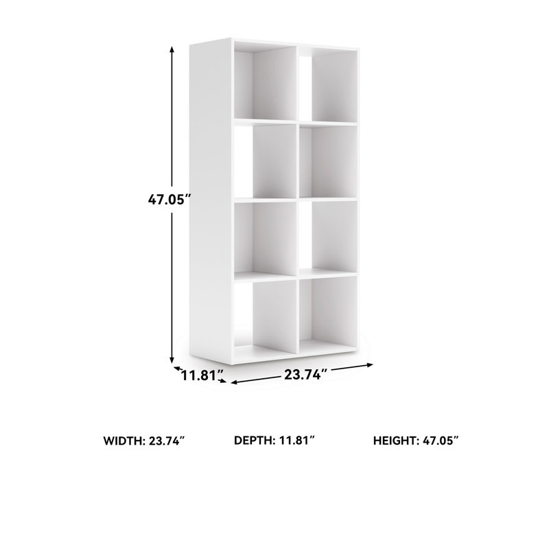 Organisateur Onita 8 cubes, (4 tablettes) H 47 po x l 24 po x P 12 po.