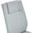 Kimara 5-Piece Modern 63" Rectangular Faux Marble Pedestal Dining Set-947337918-984882714