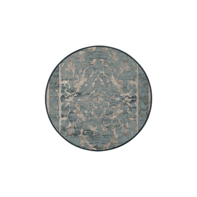 Machine Washable Gray Area Rug