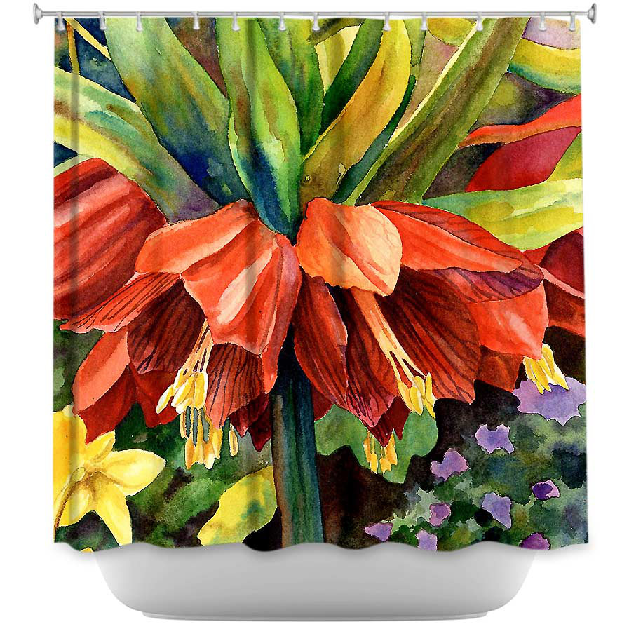 Nature/Floral Shower Curtain DiaNoche Designs