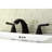 Kingston Brass Magellan Two-Handle 3-Hole Deck Mount Widespread Bathroom Faucet with Retail Pop-Up Drain-11272021