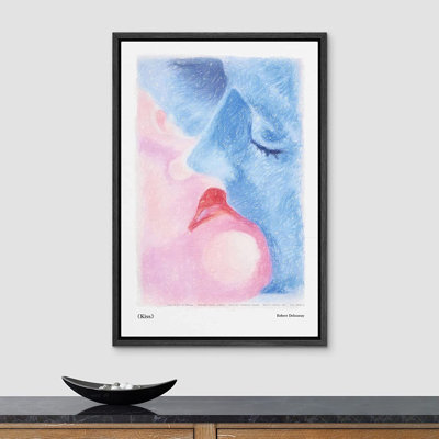" The Kiss " by Robert Delaunay