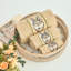 Ensemble de serviettes 3 pièces brodées Marina Luxury Home Decor Premium Luxury