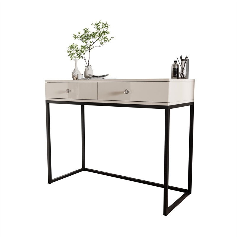 100cm Console Table, Black Matt