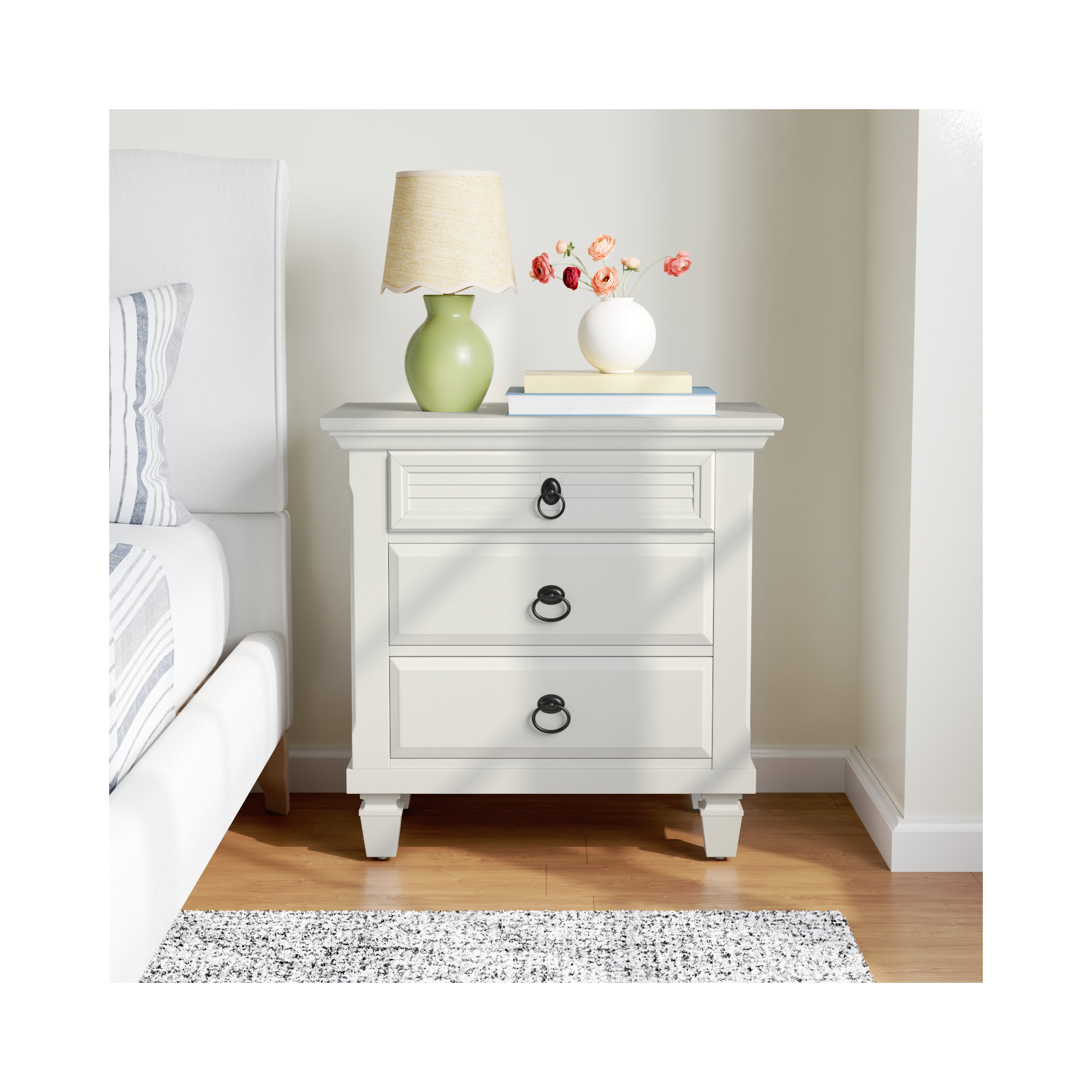 Gleda 3 - Drawer Nightstand