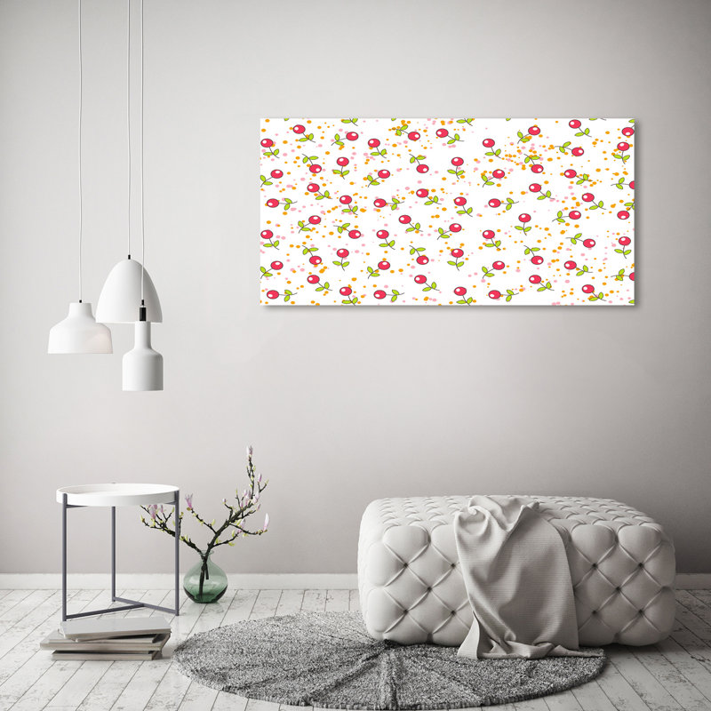 Cherries - Wrapped Canvas Print