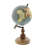Minturn Plastic Educational/Geographic Earth Brown Globe with Wood Base