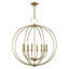 Lustre en forme de globe 8 lumières Monona-20243987