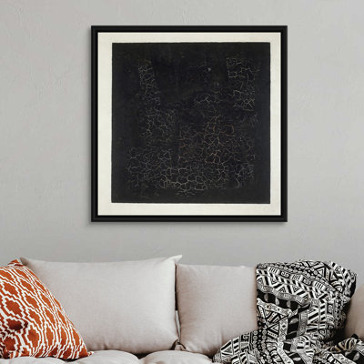 " Black Square, c.1920 " Mixed Media
