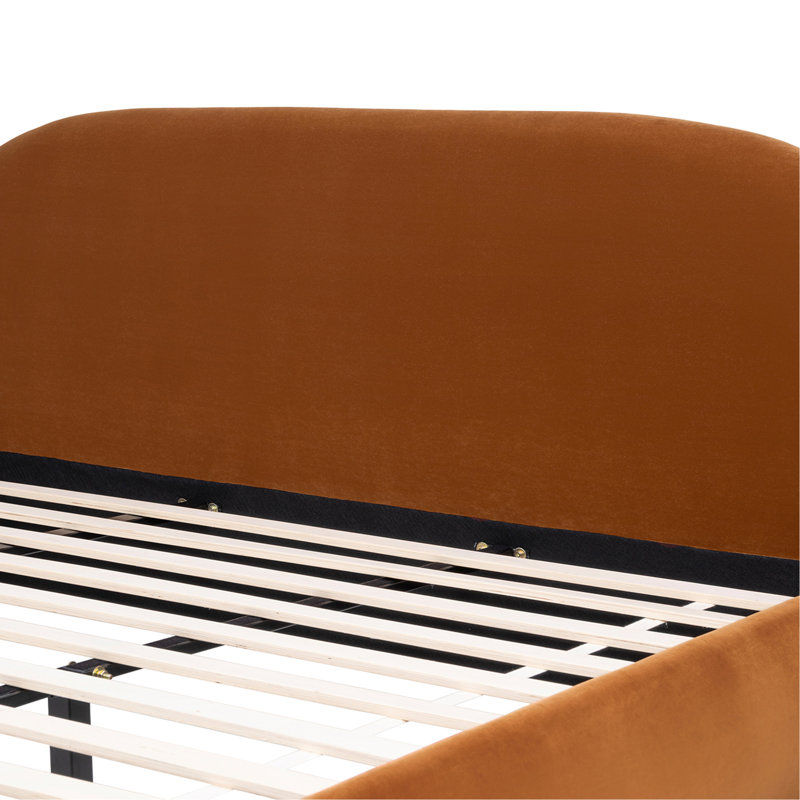 Lit plateforme tapissier Archie Puffy