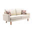 Ensemble 70 po en lin et chaise 70 po avec 2 coussins confortables - Collection de coussins décoratifs