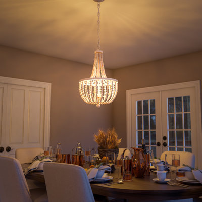 Aayan 3 - Light Dimmable Empire Chandelier